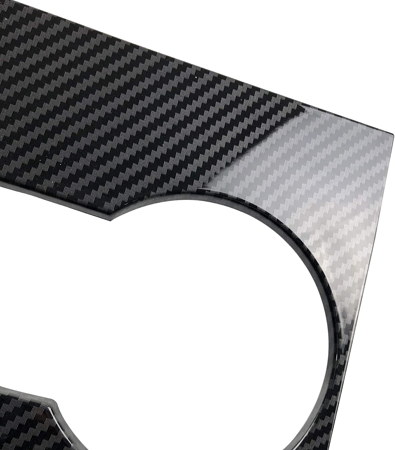 Tesla Model 3, Y Matte Carbon Fiber ABS Center Console Cover Kit, 2017-2020