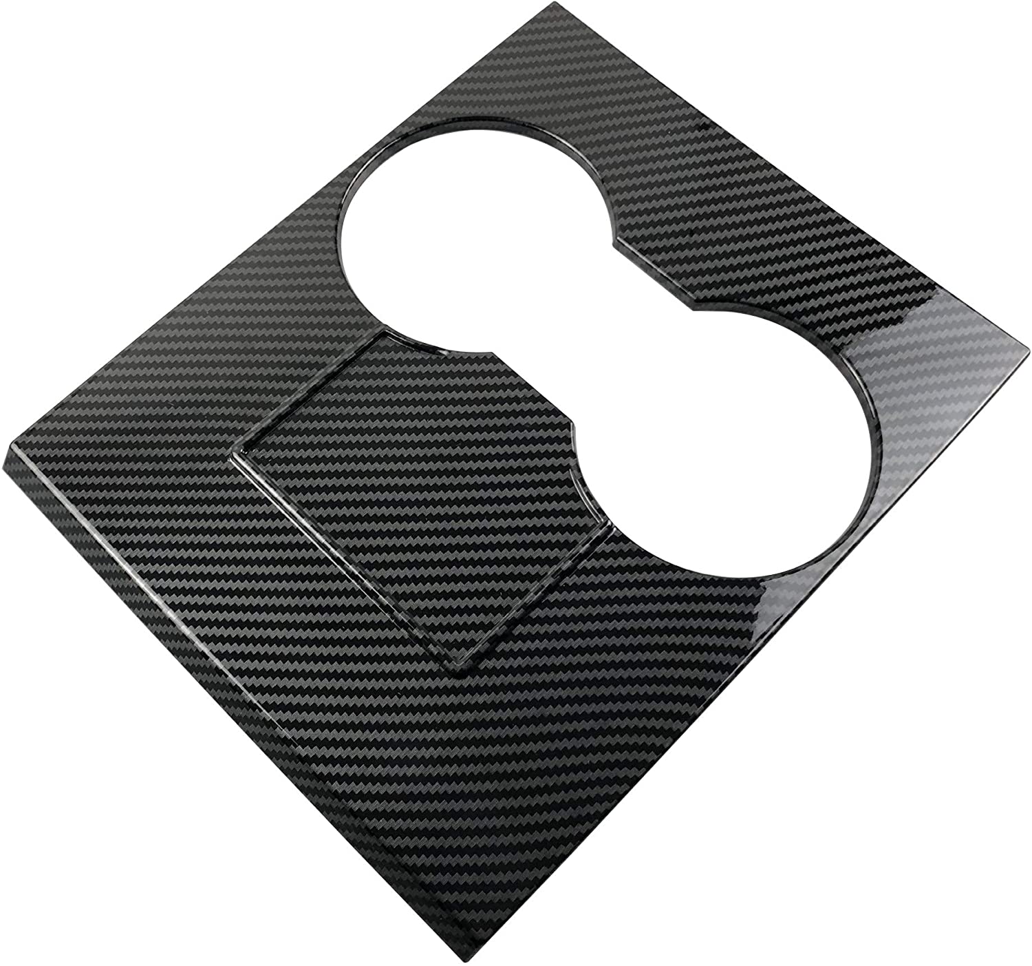 Tesla Model 3, Y Matte Carbon Fiber ABS Center Console Cover Kit, 2017-2020