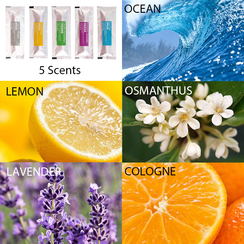 Tesla Model S, X Vent Clip Air Freshener, 5 Scents Sticks, Black Aluminum