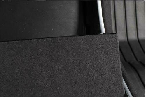 Tesla Model 3, Y Alcantara Dark Grey Suede ABS Center Console Cover Kit, 2017-2020