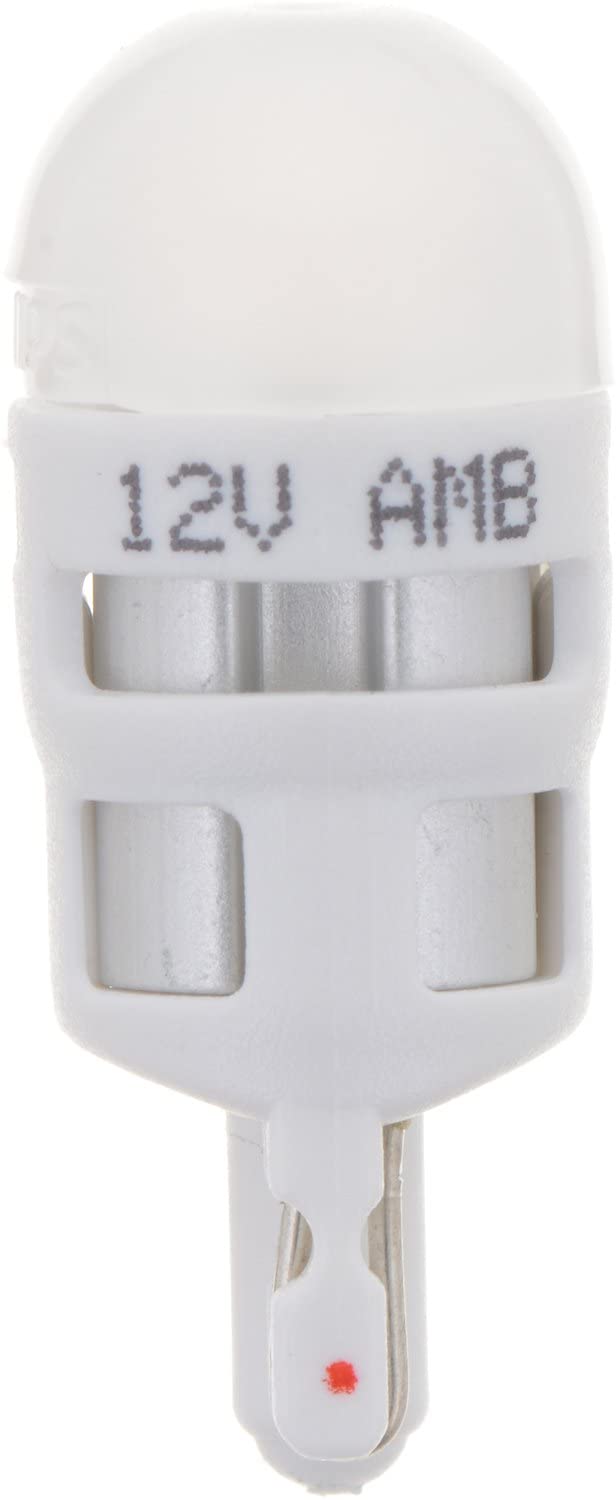 Smart Car Fortwo LED License Light Bulbs, Amber, Pair, 2005-2018