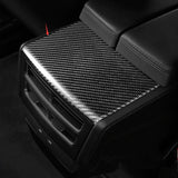 Tesla Model S Rear Armrest Box Plate Armrest Panel Trim Cover Decal, 2012-2021