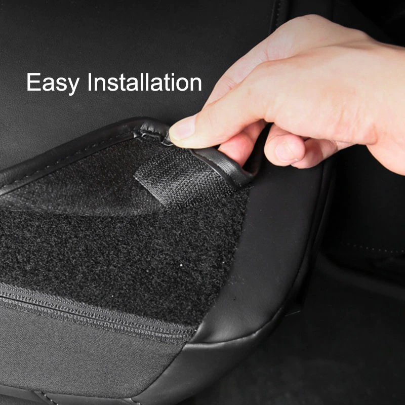 Tesla Model Y Rear 2nd Row Seatback Protectors, Anti-Kick, 2020-2024