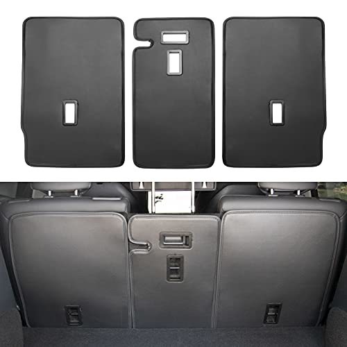 Tesla Model Y Rear 2nd Row Seatback Protectors, Anti-Kick Protective Pads, 2020-2022