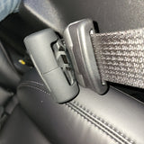 Tesla Model 3, Y Seatbelt Buckle Protective Silicone Covers, Black, 2017-2024