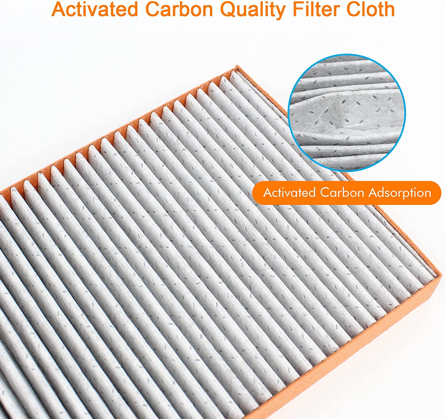Tesla Model Y Biochemical Defense HEPA Cabin Air Filters, Activated Carbon, 2021-2025
