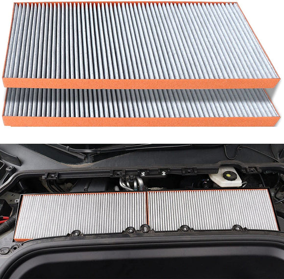 Tesla Model Y Biochemical Defense Mode HEPA Cabin Air Filters, Includes Activated Carbon, 2021-2022