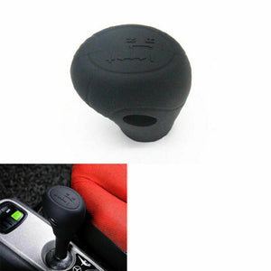 Smart Car Fortwo Gear Shift Knob Cover Silicone Skin Case, Black, 2009-2014