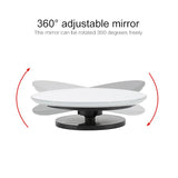 Smart Car Fortwo Convex Rearview Mirror 360 Degree Wide Angle Round Convex Mirror Blind Spot Mirror