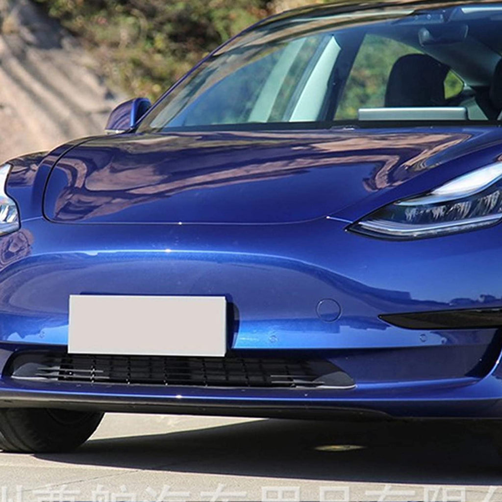 Tesla Model 3, Y Front Bumper Tow Hook Cover Cap, Blue