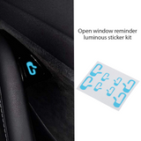 Tesla Model 3, Y, Interior Door Open Exit Stickers Decal Set, Reflective, Many Colors