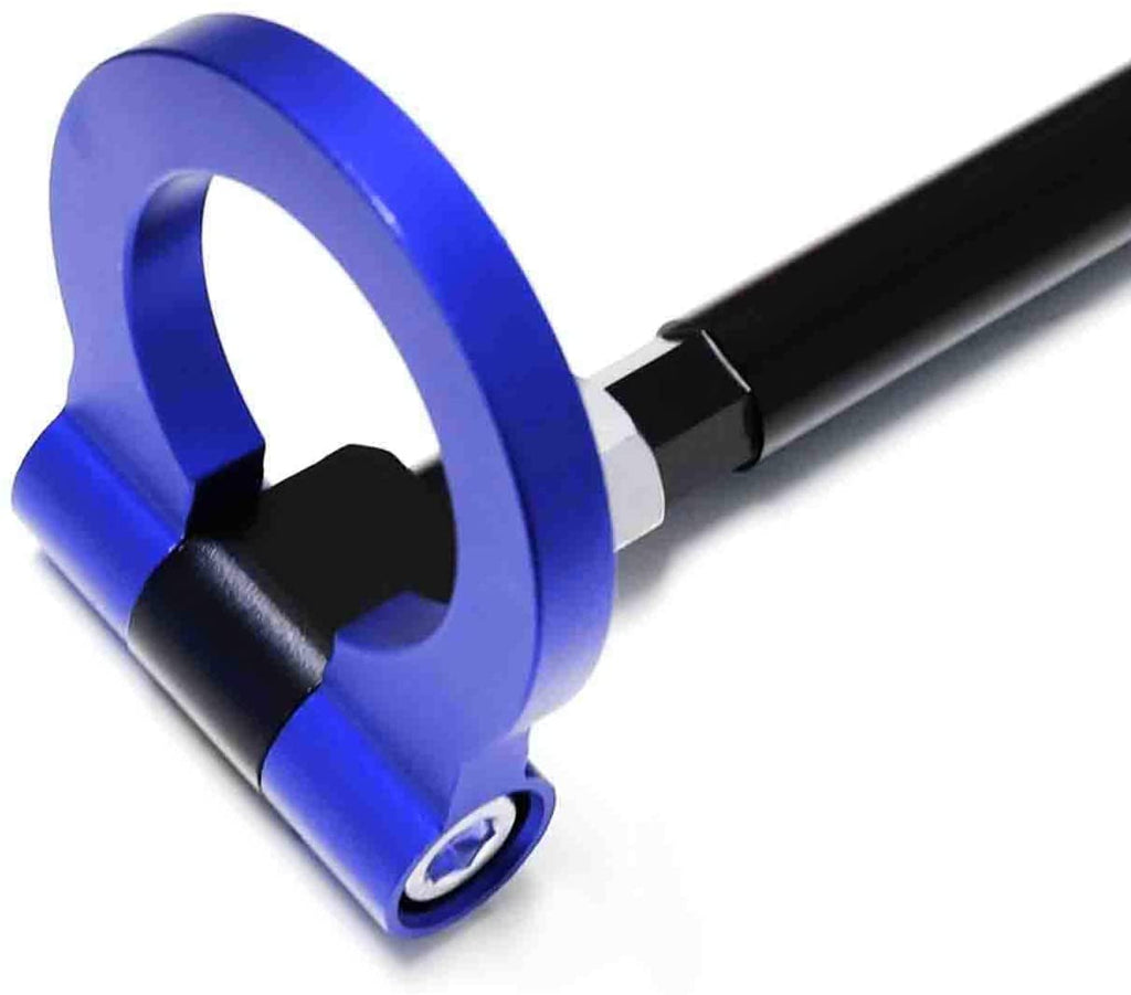 Tesla Model 3, Y Front Tow Hook T6 Lightweight Aluminum, Blue