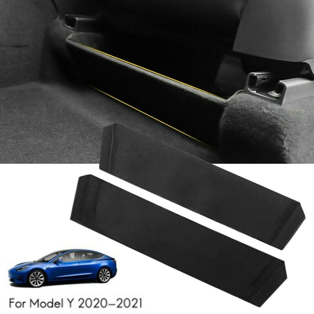 Tesla Model Y Front Rear Seat Storage Baffle Organizers, Pair, 2020-2021