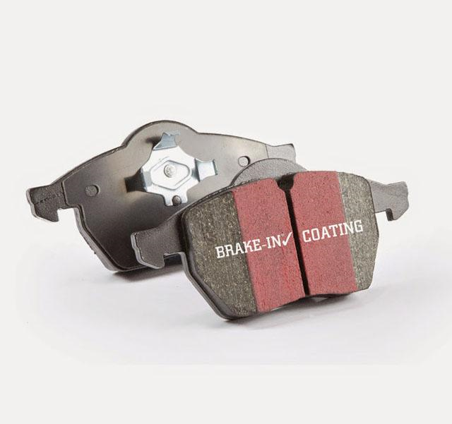 Chevy Volt EBC Brakes Ultimax OEM Plus Front Disc Brake Pad Set, 2016-2019