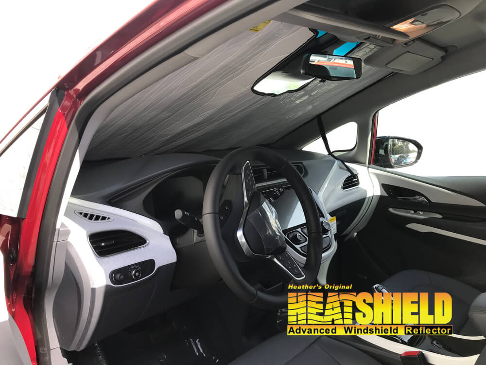 Chevy Bolt EV Sun Shade, Heatshield Custom-Fit Silver Series, 2017-2021