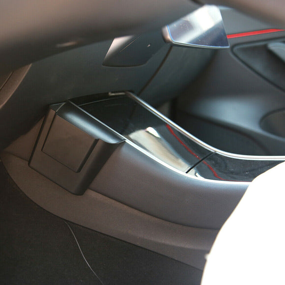 Tesla Model 3, Y Storage Box, Driver's Side With Flocking