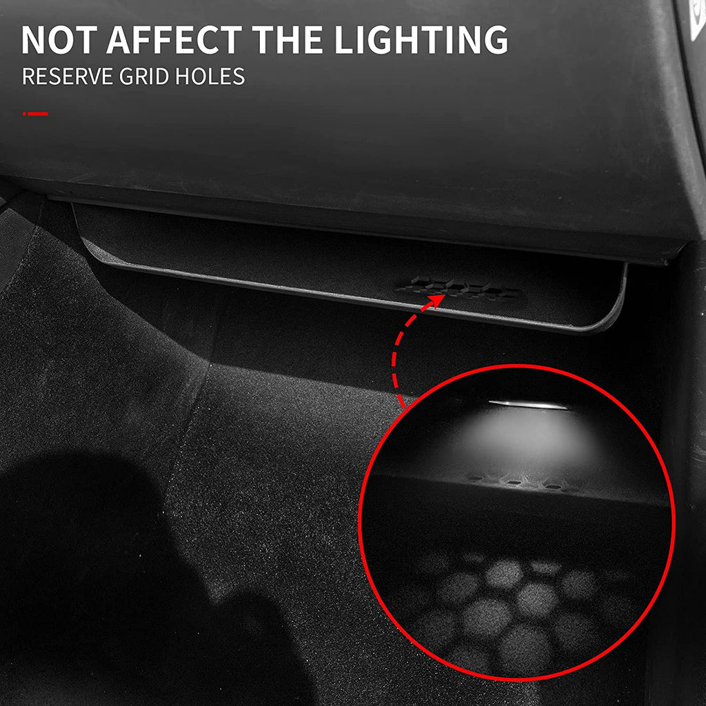 Tesla Model 3, Y Under Glove Box Storage Tray W/ Flocking