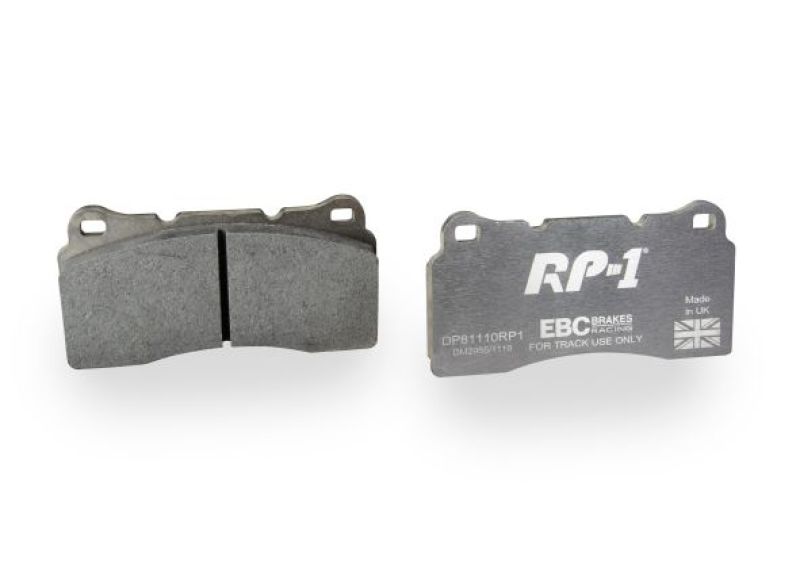 Tesla Model 3 EBC Racing (RWD) RP-1 Front Brake Pads, 2017-2024