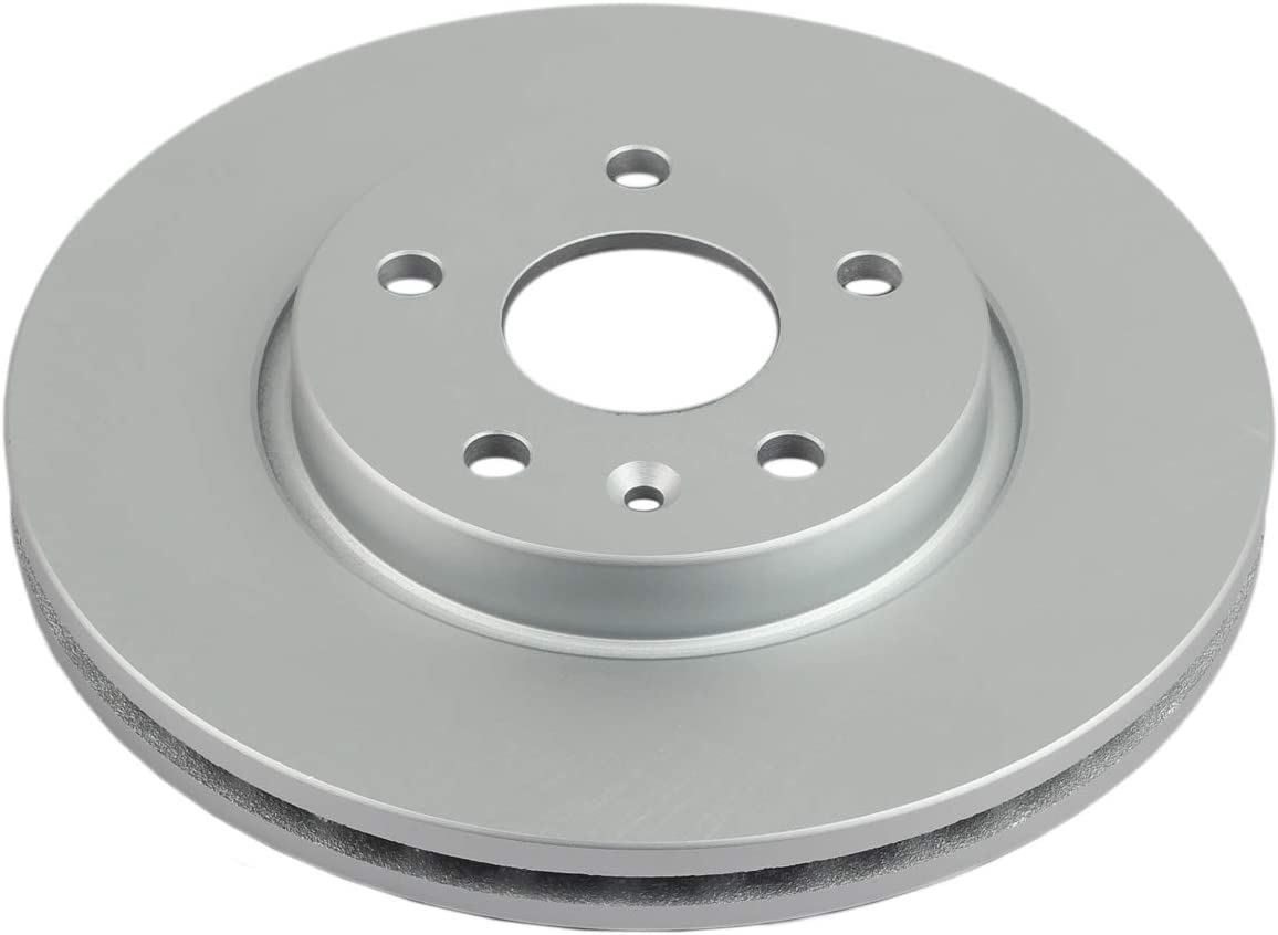 Chevy Bolt EV Power Stop Front Evolution Geomet Coated Brake Rotor, 2017-2021