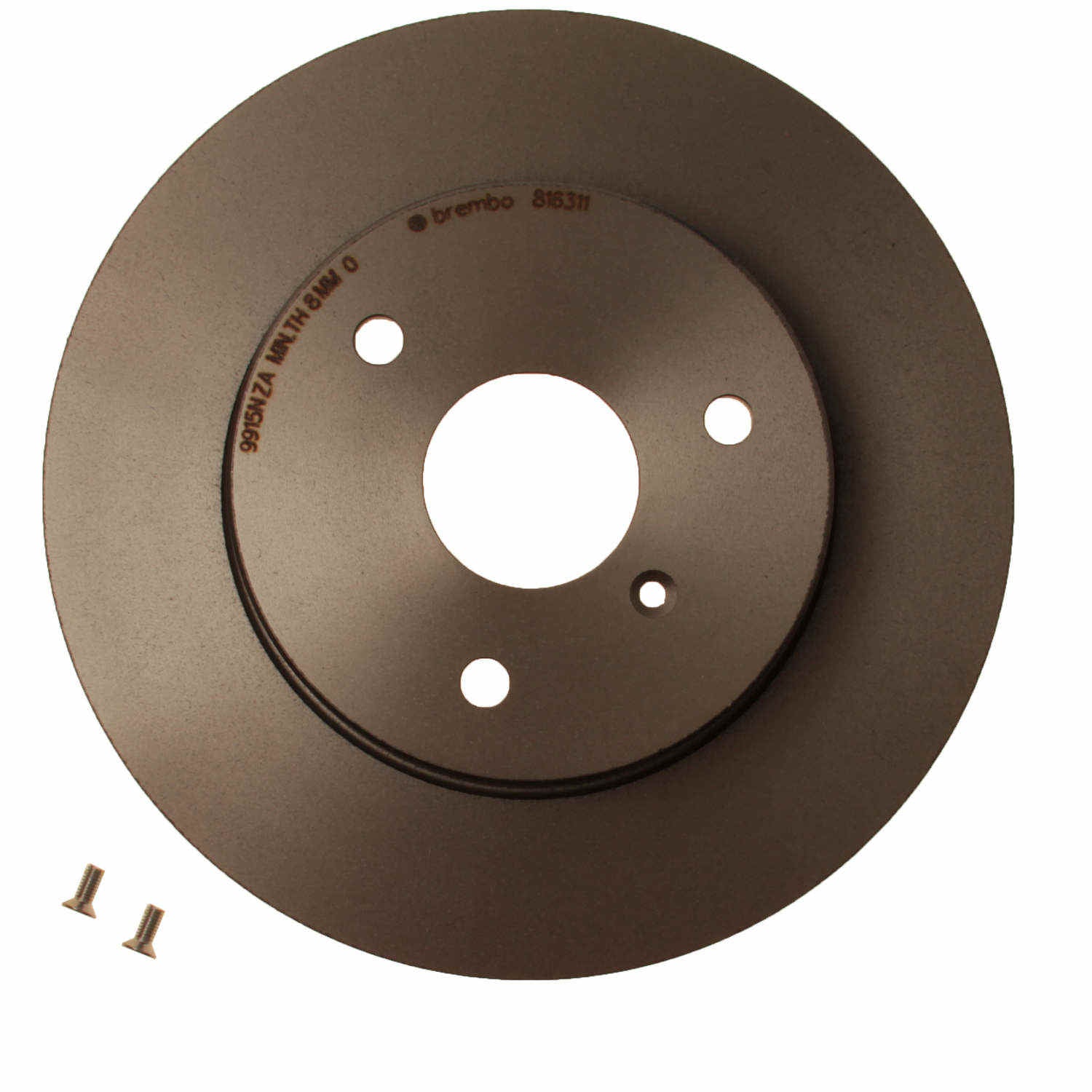 Smart Car Fortwo Brembo Front Disc Brake Rotor, 2005-2015