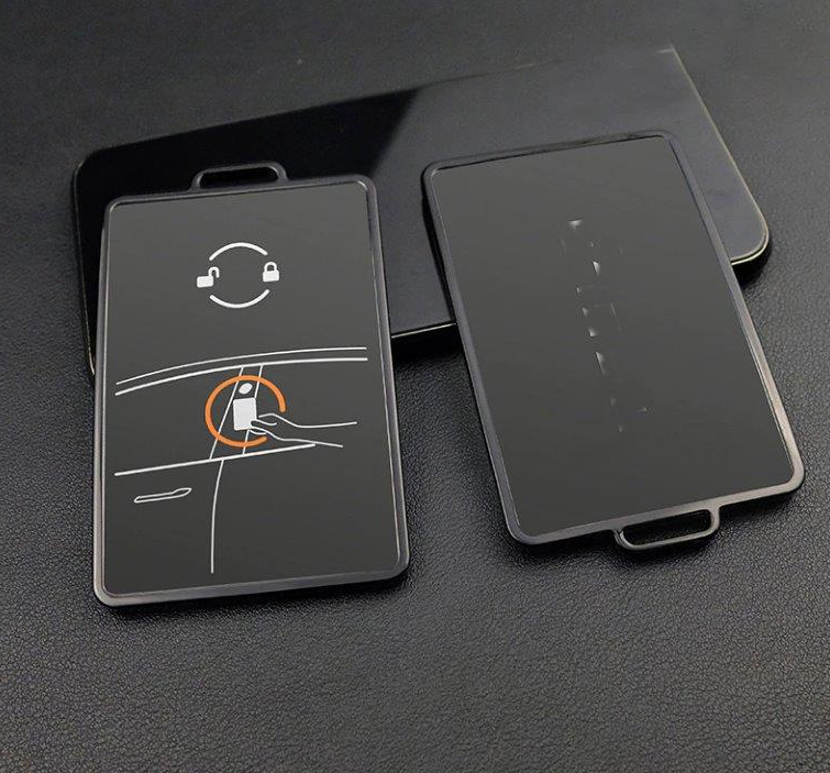 Tesla Model 3, Y Key Card Soft Protector Case, Black