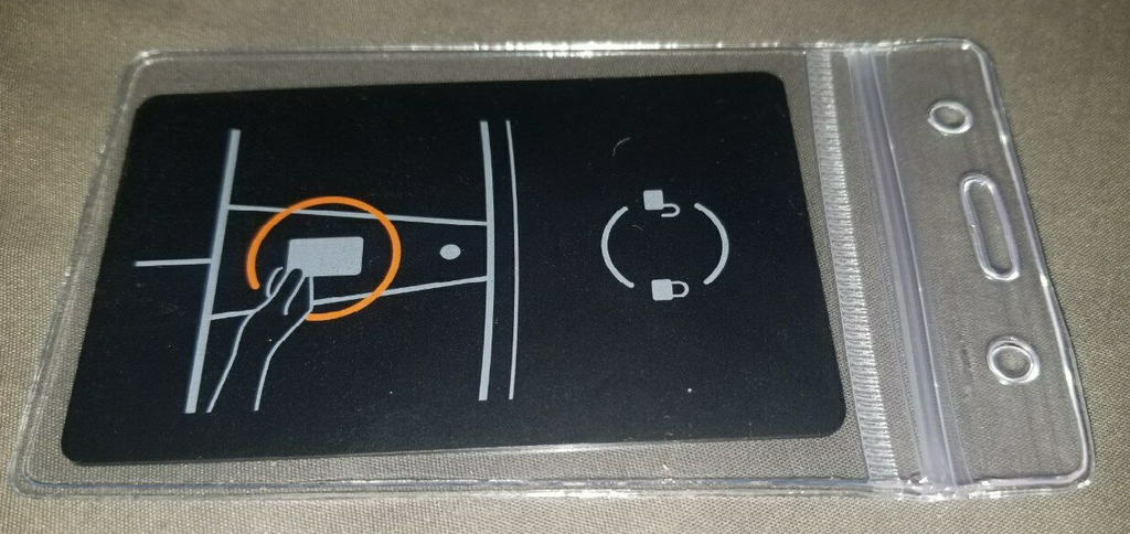 Tesla Model 3, Y Plastic Card Protector, Holder, Clear