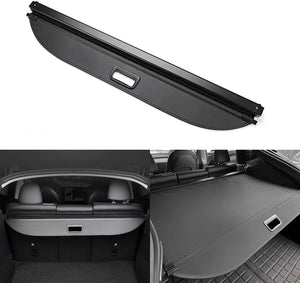 Tesla Model Y Premium Rear Trunk Cargo Cover, Retractable, Privacy Shade, 2020-2022