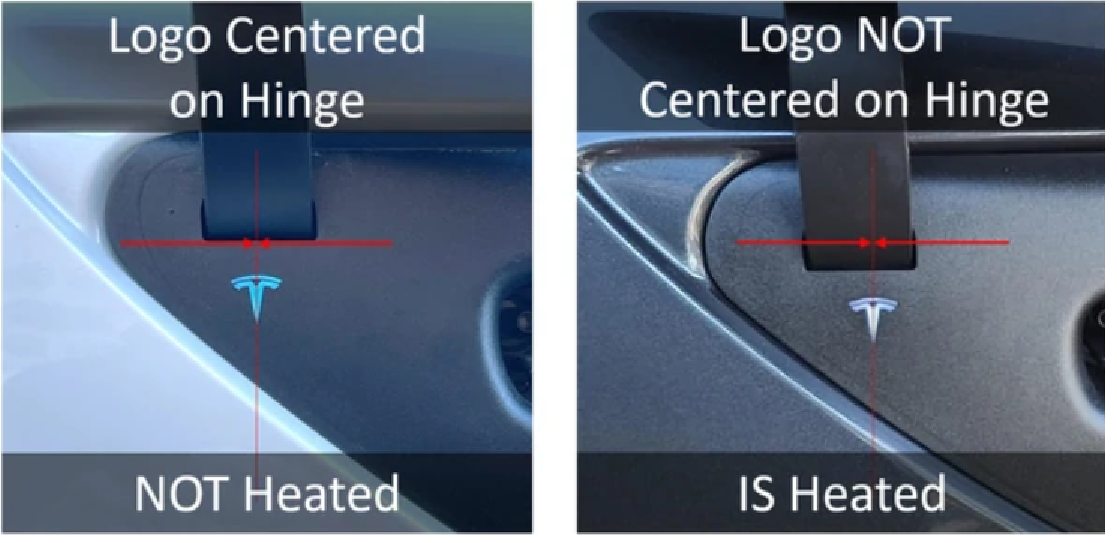 Tesla Model 3 Charging Port Wrap, Non-Heated Version, Many Colors, 2017-2023