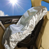 Chevy Bolt EV Child Car Seat Sun Shade Cover, Aluminum Film Sunshade Dust UV Protector