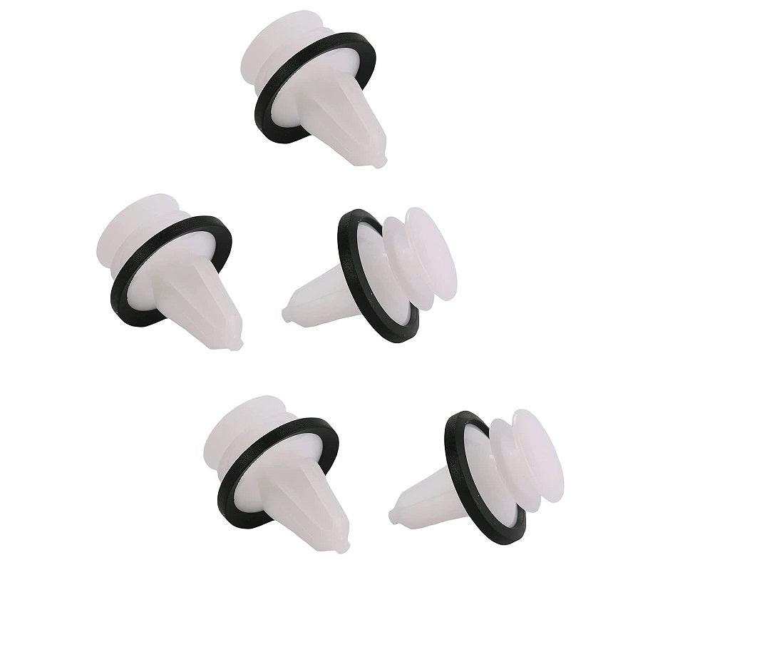 Tesla Model S, X Front & Rear Door Panel Retaining Clips, Pack of 5, 2012-2022