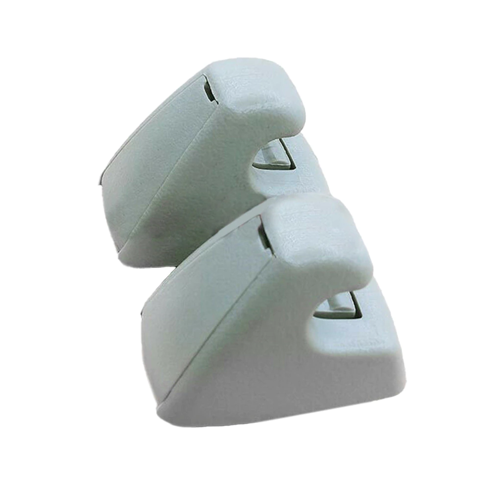 Chevy Bolt EV Sun Visor Support Clips, Gray, Pair, 2017-2021