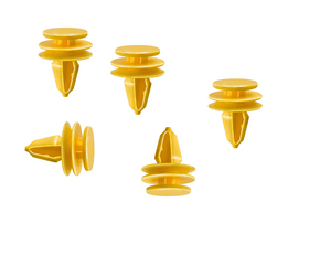 Tesla Model S Interior Trunk Panel Retainer Push Pin Clips, Pack of 5, 2012-2021