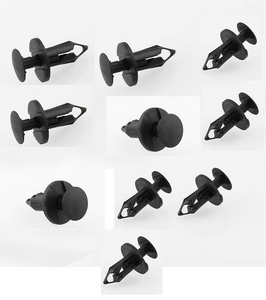 Tesla Model S Under Car Tray Rear Aero Shield Push Clips, Pack of 10, 2016-2022