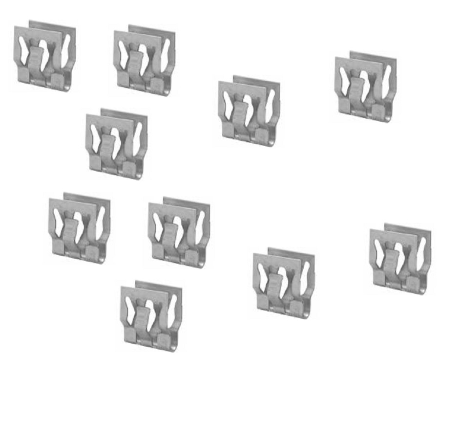 Tesla Model S Interior Rear Speaker Trim Fastener Clips, Pack of 10, 2012-2021
