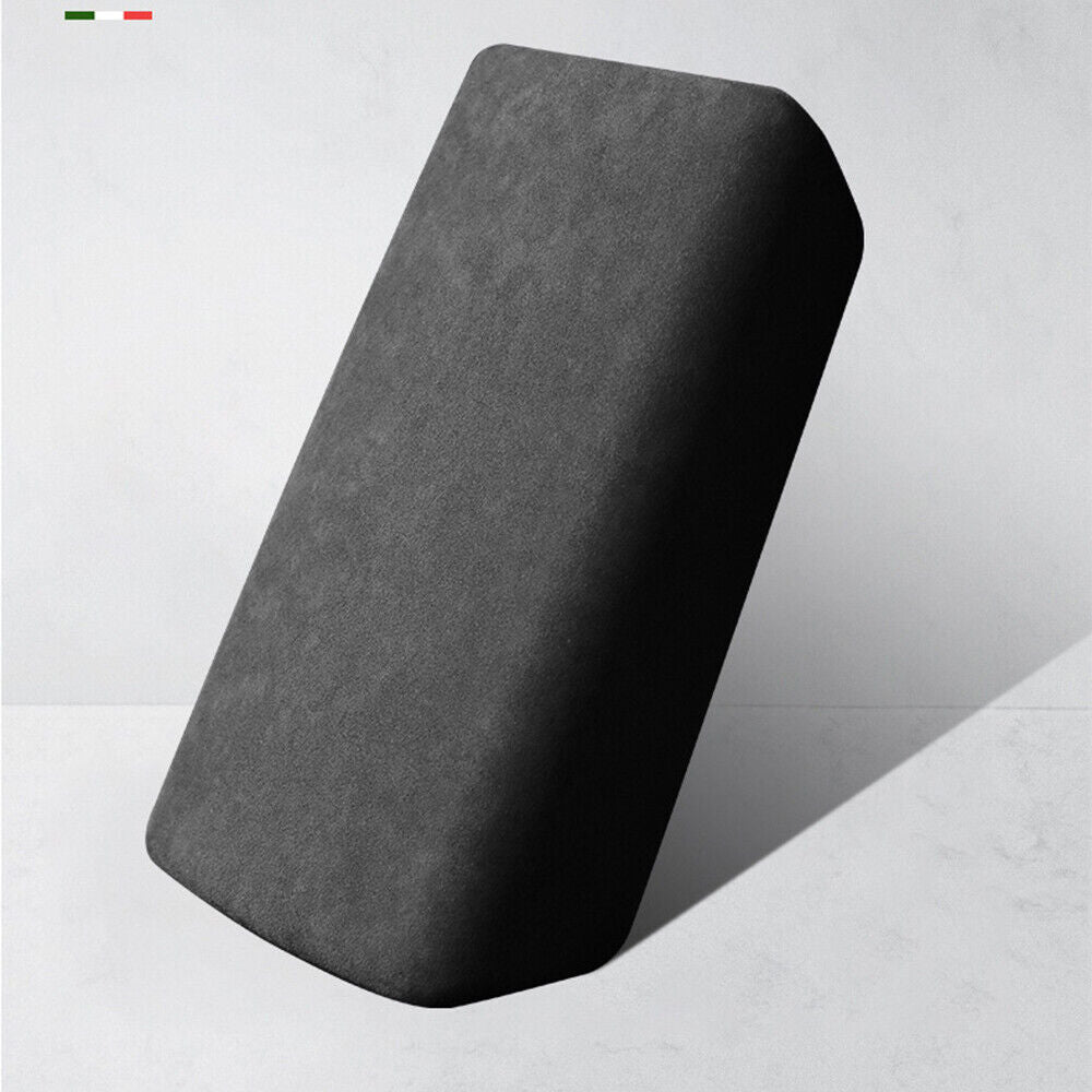 Tesla Model 3, Y Alcantara ABS Center Console Cover, Deep Gray, 2017-2022