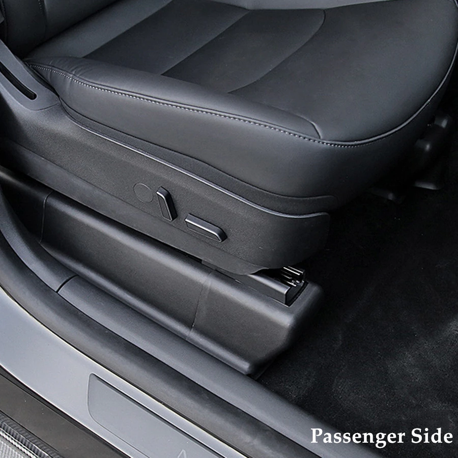 Tesla Model Y Seat Track Protection Cover Kit, 9-Piece Set, 2020-2023