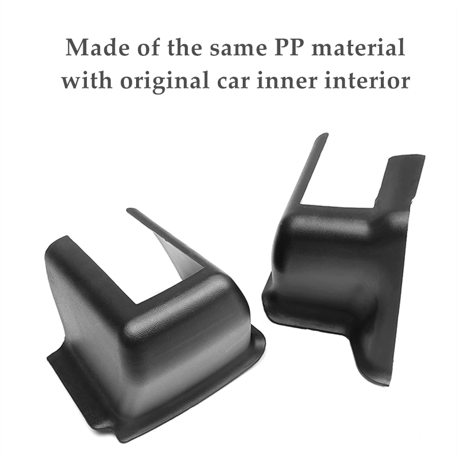 Tesla Model Y Seat Track Protection Cover Kit, 9-Piece Set, 2020-2023