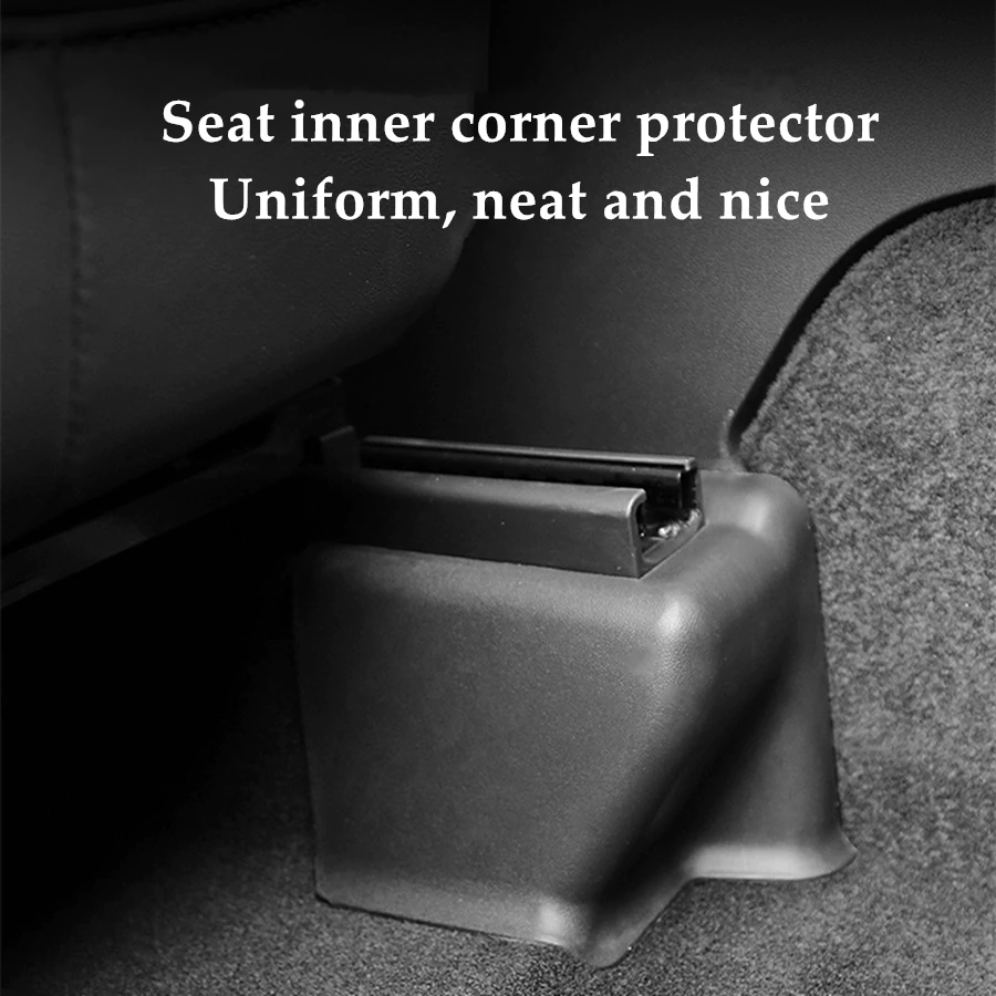 Tesla Model Y Seat Track Protection Cover Kit, 9-Piece Set, 2020-2023