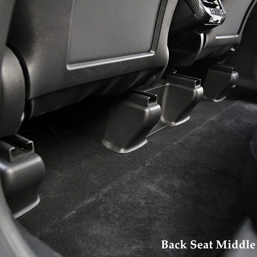 Tesla Model Y Seat Track Protection Cover Kit, 9-Piece Set, 2020-2023