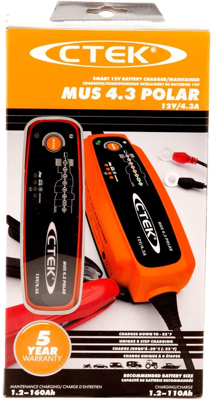 CTEK Battery Charger MUS 4.3 Polar 12Volt