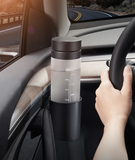 Tesla Model 3, Y Side Door Cup Holder Set, Front and Rear 4-Piece, 2017-2023