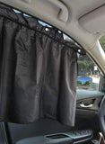 Chevy Volt Side Window Curtains Shades, Privacy, Camping, 100% UV Rays Blocked, 2011-2019