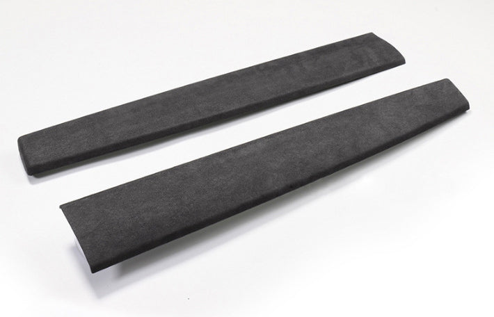 Tesla Model 3, Y Dashboard Cap Cover, Alcantara Leather, Dark Gray, 2017-2020