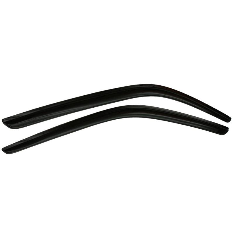 Fiat 500E Original Ventvisor Side Window Deflector Dark Smoke, 2-Piece, 2013-2017