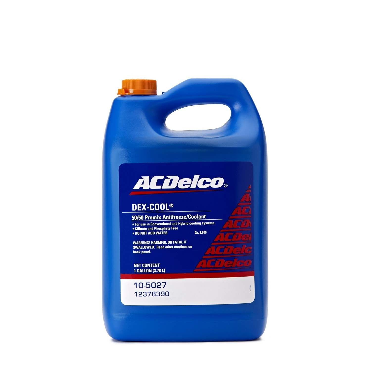 Chevy Volt AC Delco DEX-Cool 50/50 Mix Antifreeze and Coolant GM # 12378390