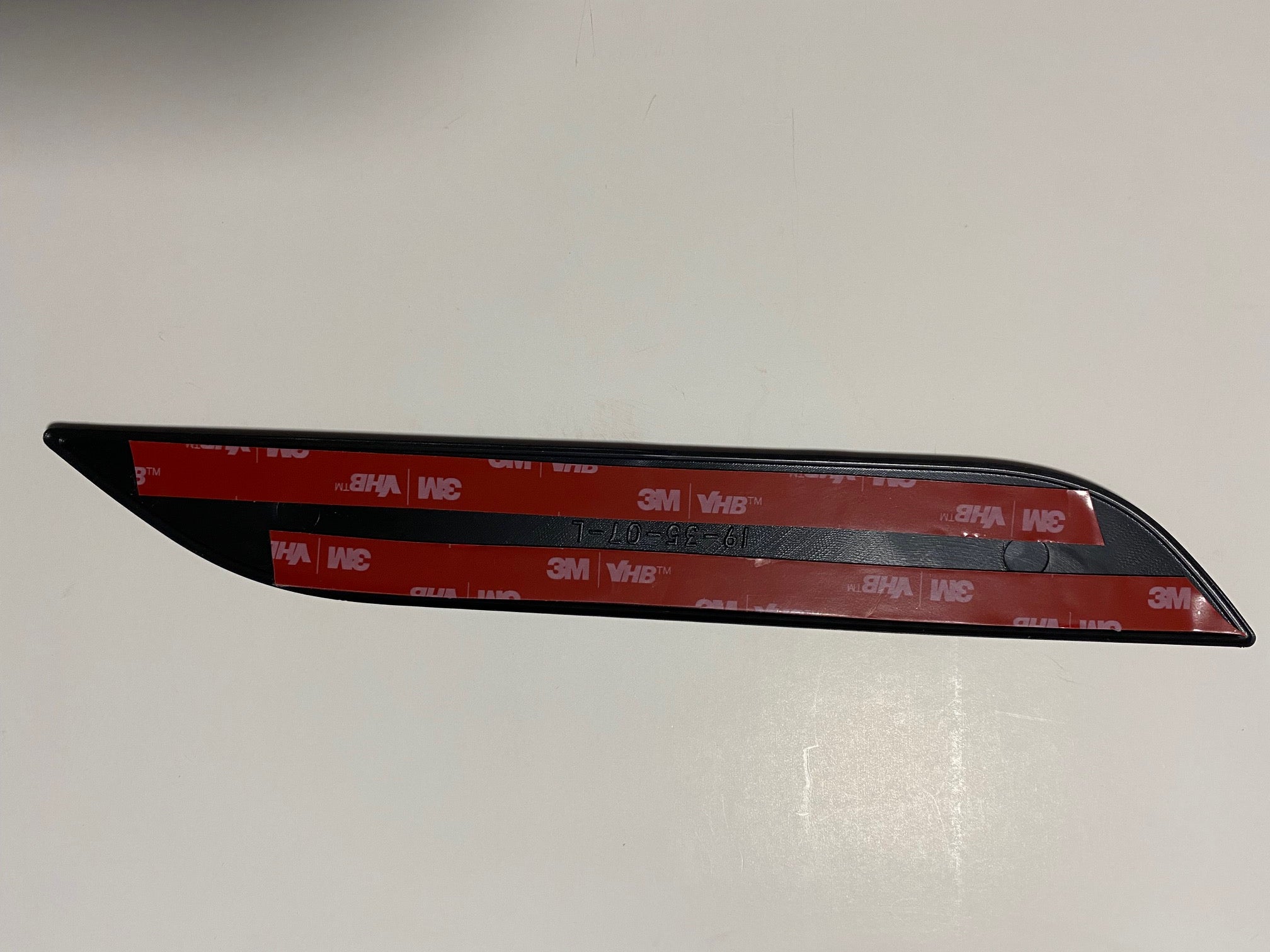 Tesla Model S Door Handle Covers, ABS, Matte Black, Black Out Kit, 2012-2023