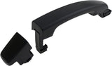 Chevy Volt Outside Door Handle, Rear Left, Black, Paint To Match, 2011-2015