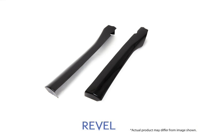 Tesla Model S Revel GT Dry Carbon Door Trim (Front Left & Right) 2 Pieces, 2012-2023