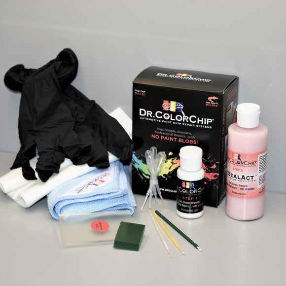 2018 Chevy Bolt EV Exterior Touch Up Paint Kit, Dr Color Chip, Squirt 'n Squeegee PLUS