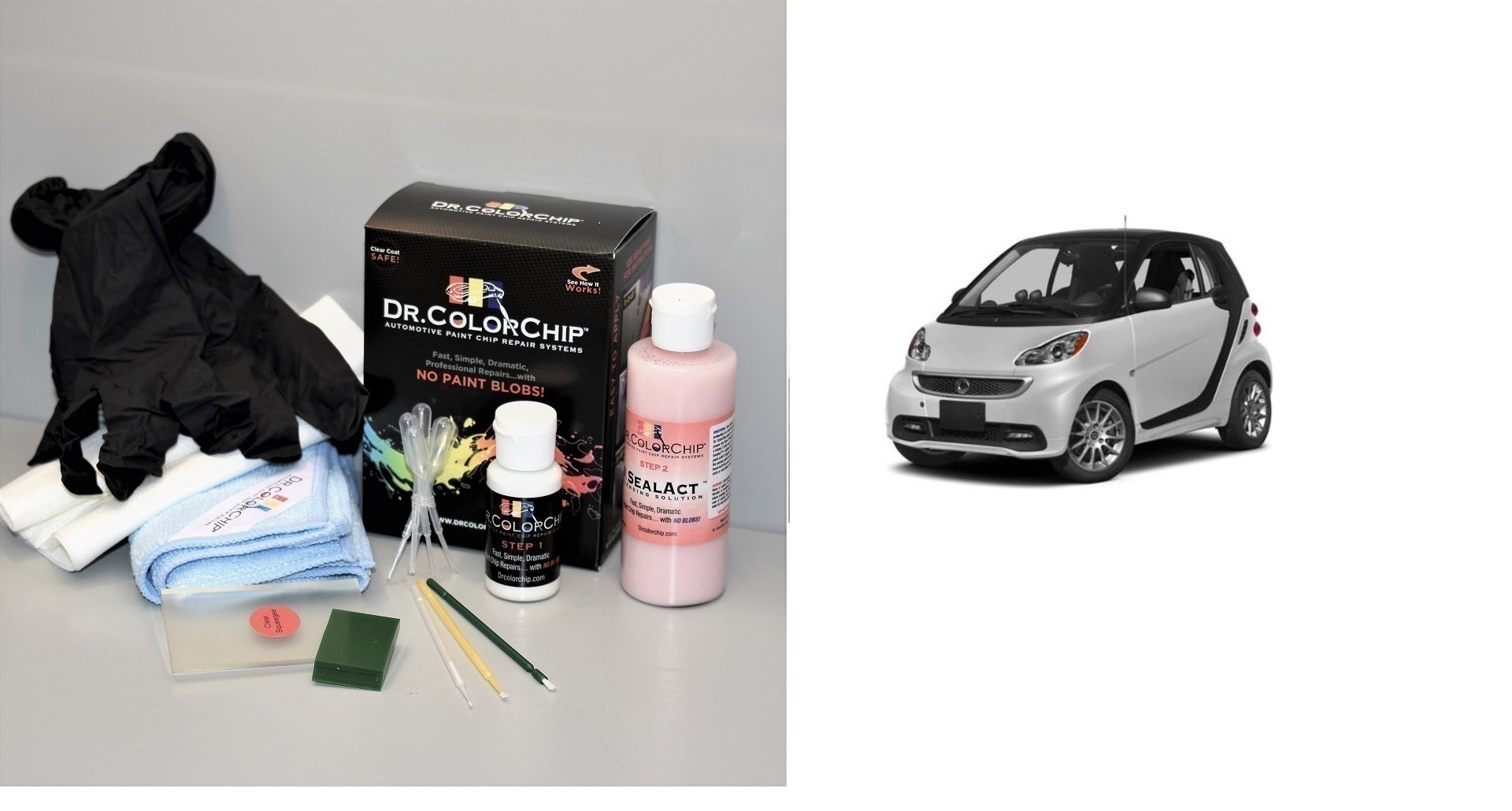 2010 Smart Car Fortwo Exterior Touch Up Paint Kit